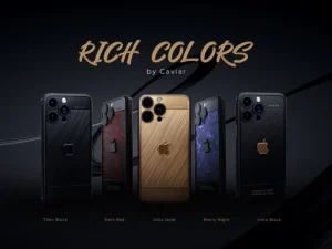 gold plated Caviar-iPhones